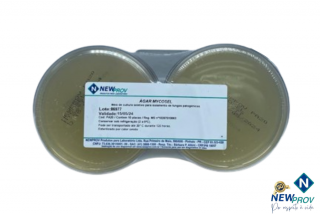 Imagem para o produto Agar Mycosel pcte c/ 10 placas 90x15mm